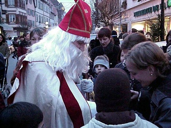 Wissembourg : défilé de Saint-Nicolas  