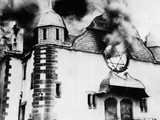 Synagogue incendiée par les nazis