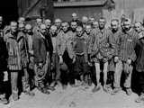 Prisonniers survivants, à Buchenwald