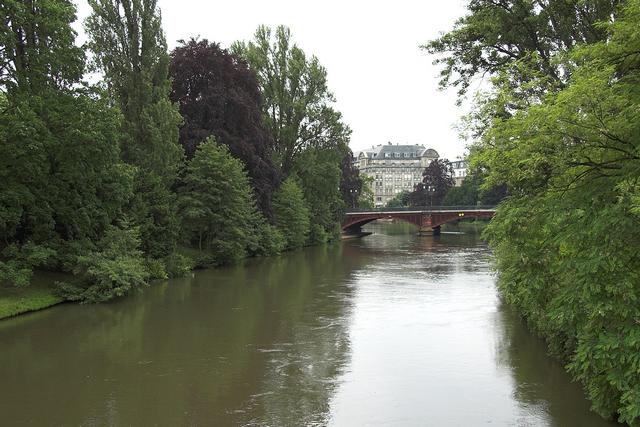 Vue depuis le pont J.-F. Kennedy