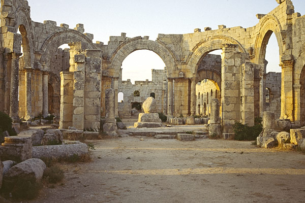 Qalat Samaan (Saint-Siméon) : vestiges de la colonne 