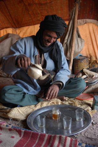 Cérémonie du thé marocaine