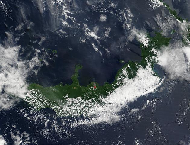 Papouasie-Nouvelle Guinée : éruption du mont Pago  