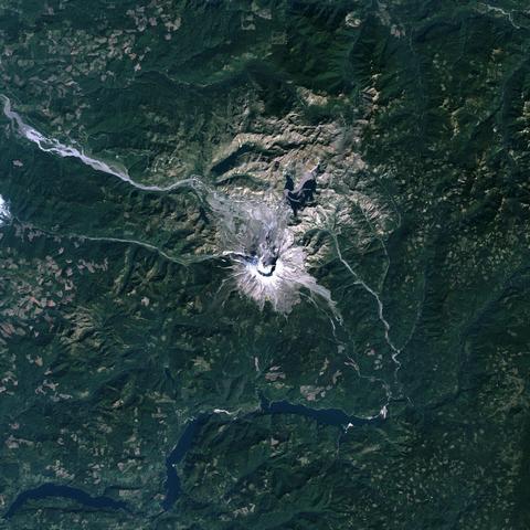 États-Unis : mont St. Helens (état de Washington) 