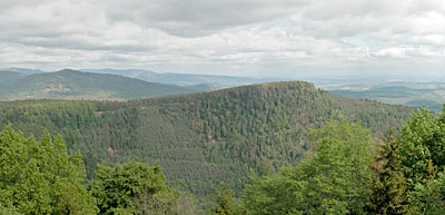 Blick vom Mont Ste Odile - Foto Henri Kniffke