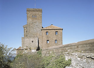 Le chteau du Trifels - Photo LMZ Rheinland-Pfalz