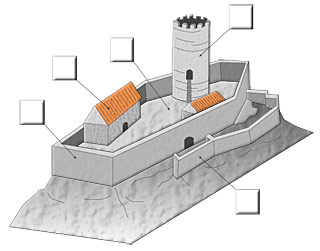 Le Frankenbourg - Dessin Giulio Tosca (LMZ-RP)