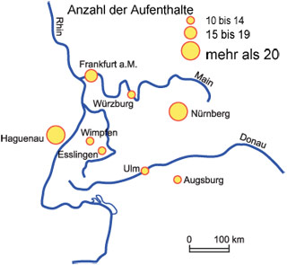 Die Zeit der Staufer - Zeichnung Giulio Tosca (LMZ-RP)