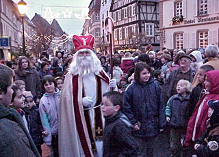 Sankt Niklaus in Wissembourg - Foto Alphonse Graser