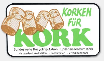 Logo Korken fr Kork