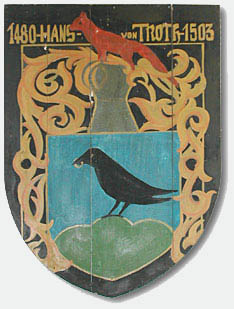 Schild von Hans von Troth -  - Foto Henri Kniffke