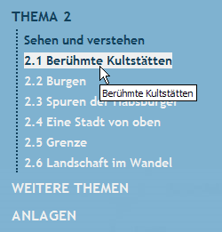 Men der Seite Einfhrung ins Thema - Screenshot