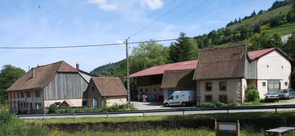 Der Bauernhof der Familie HumbertDer Bauernhof der Familie Humbert befindet sich im Tal von Villé.