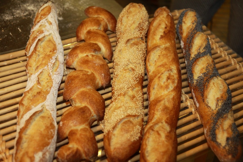 Schöne BaguettesUnd das Ergebnis!